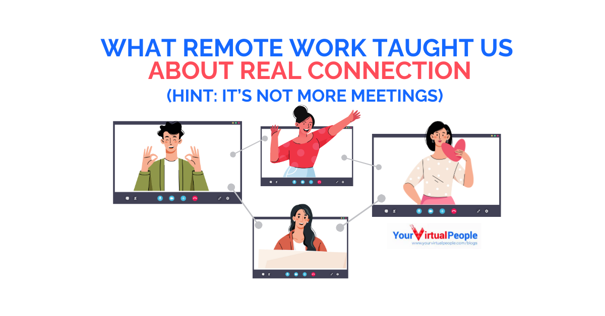 Select What Remote Work Taught Us About Real Connection What Remote Work Taught Us About Real Connection